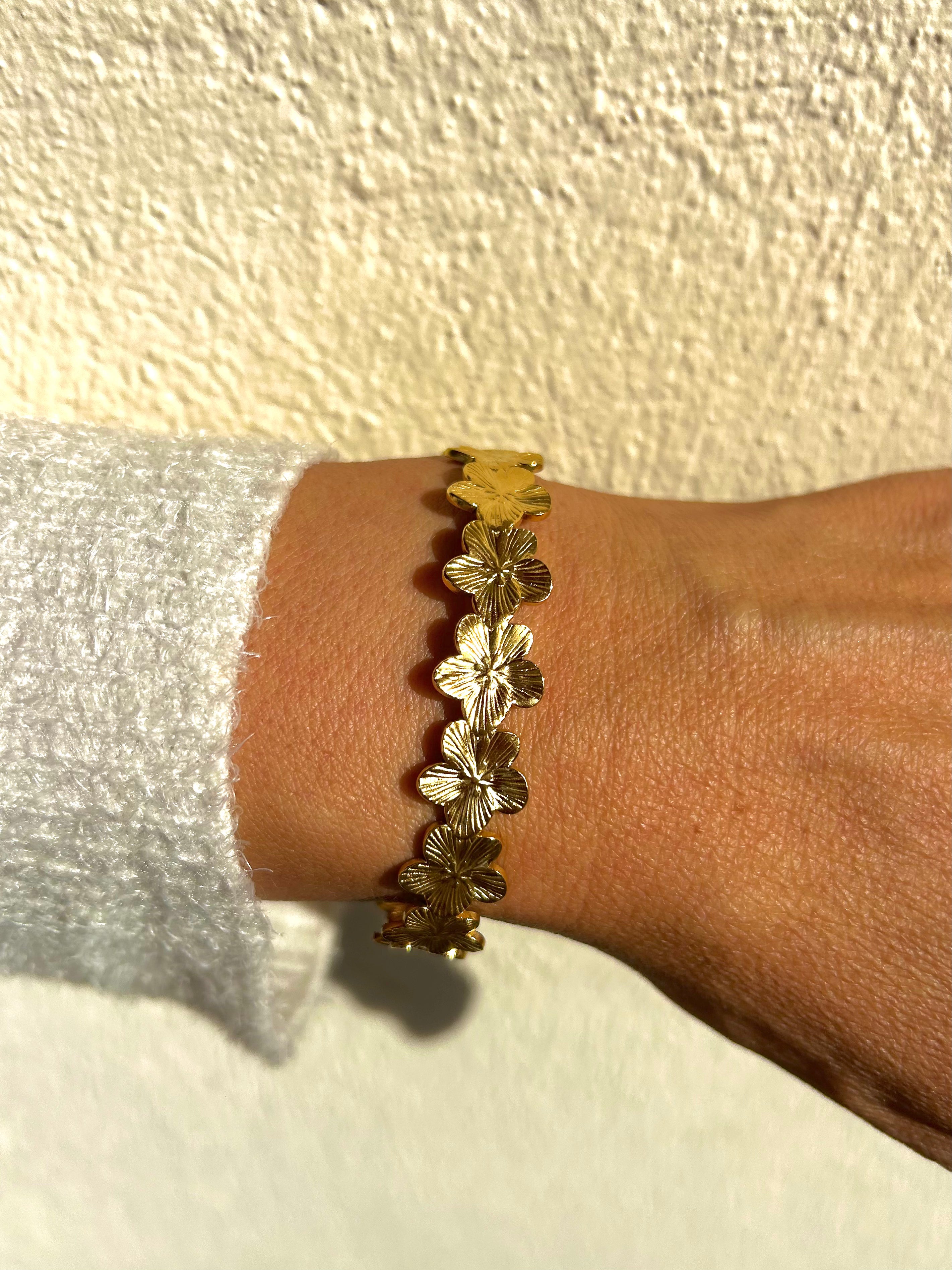 Bracelet Golden Bloom