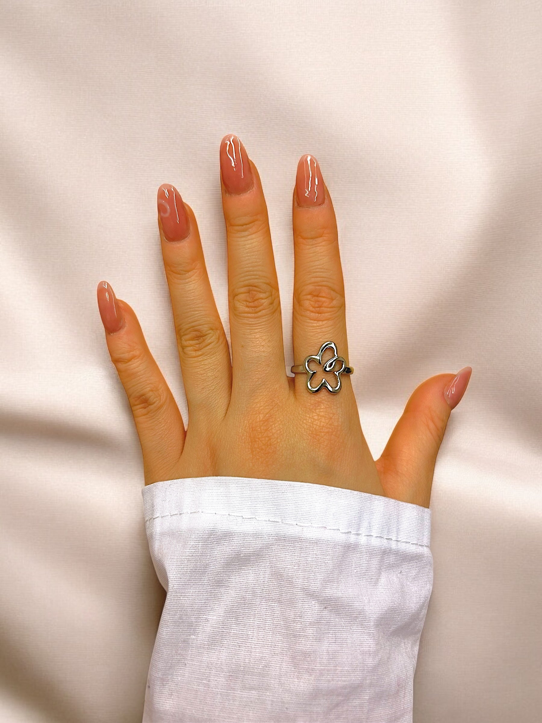 Bague Éclore Silver