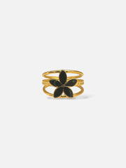 Bague Fleur Nocturne
