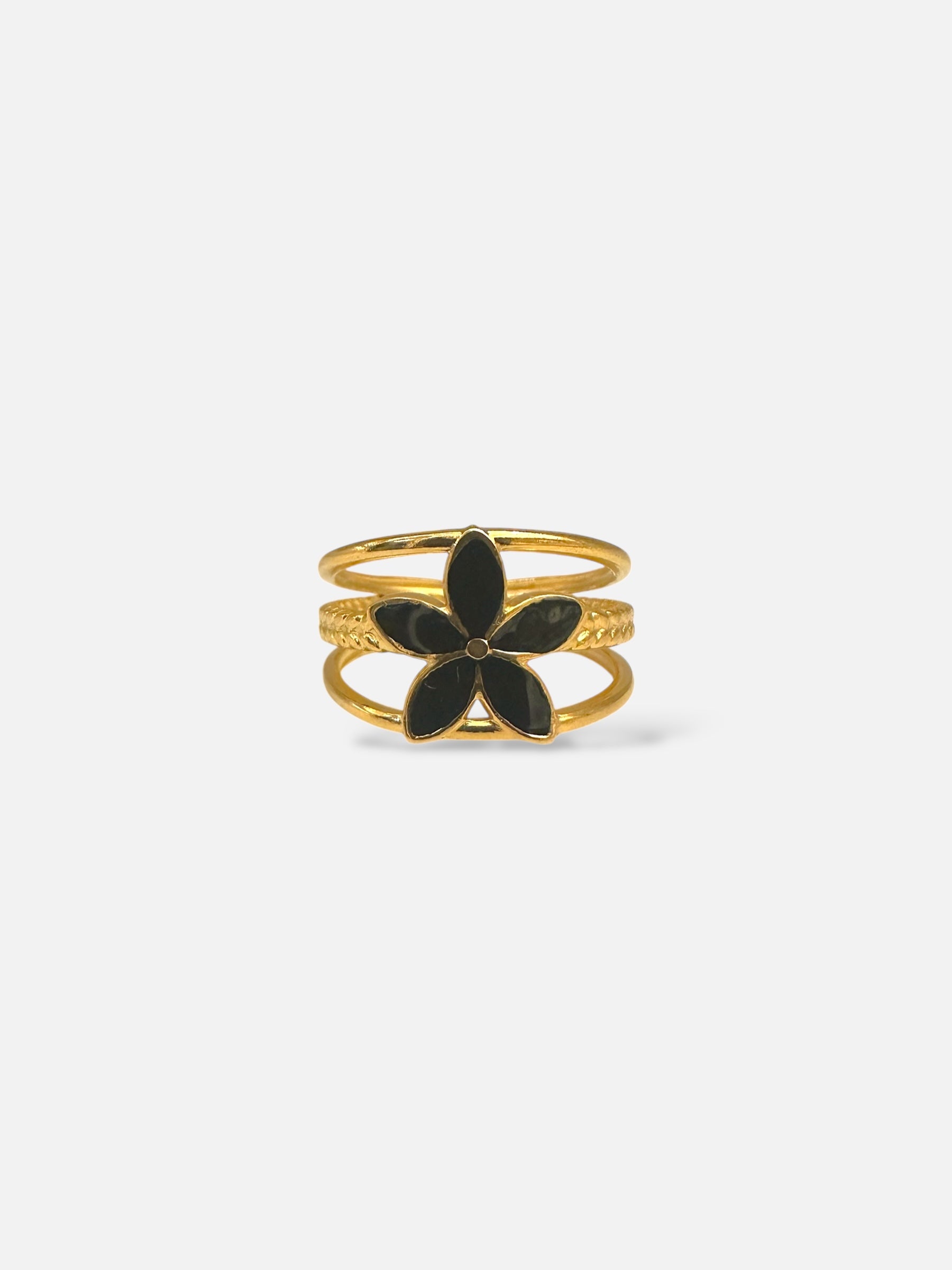 Bague Fleur Nocturne