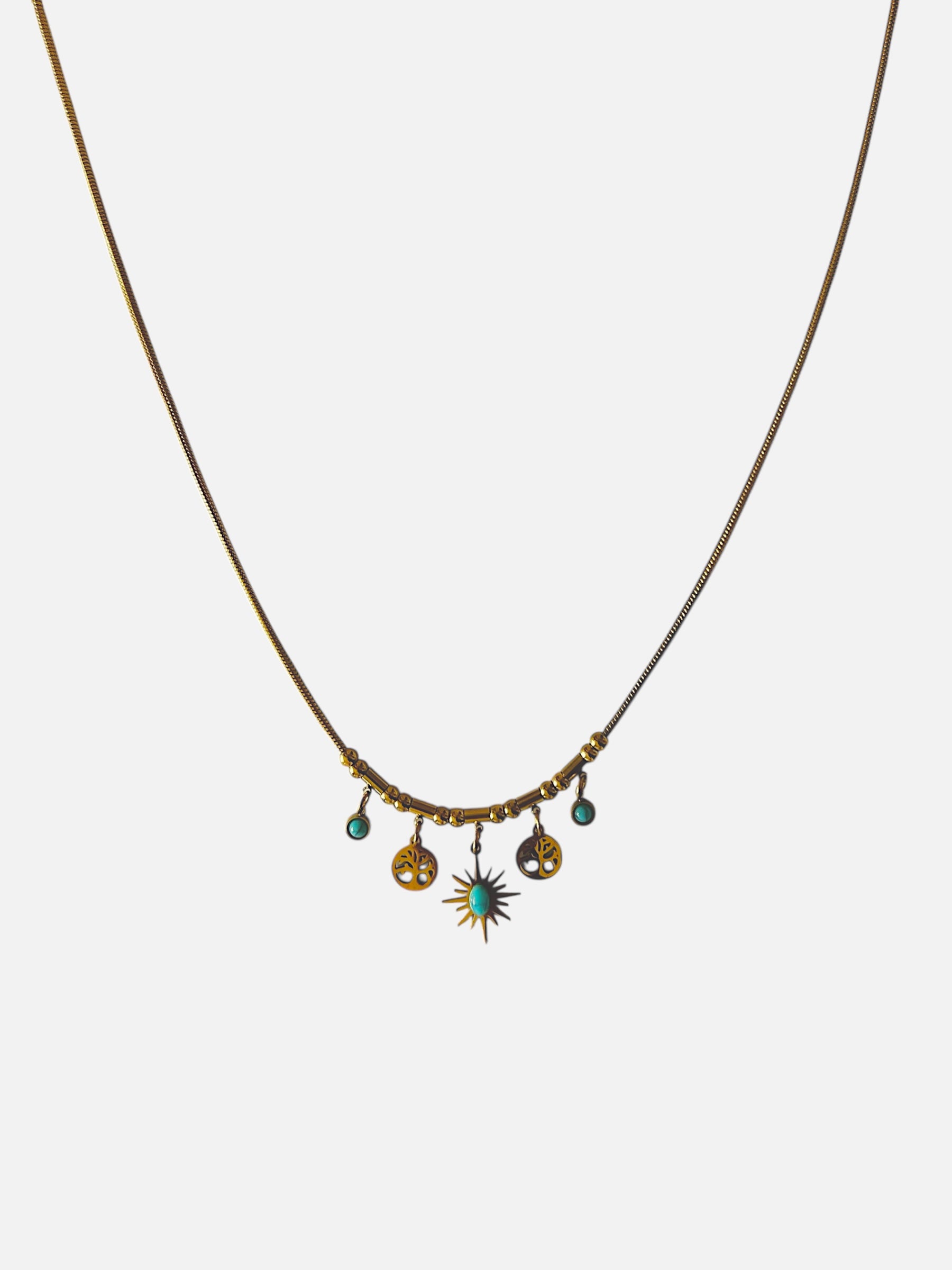 Collier Mystiques Turquoises
