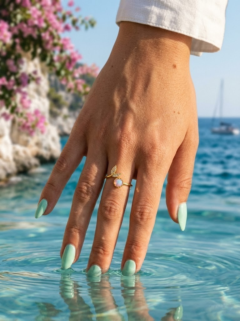 Bague Sirène Doré