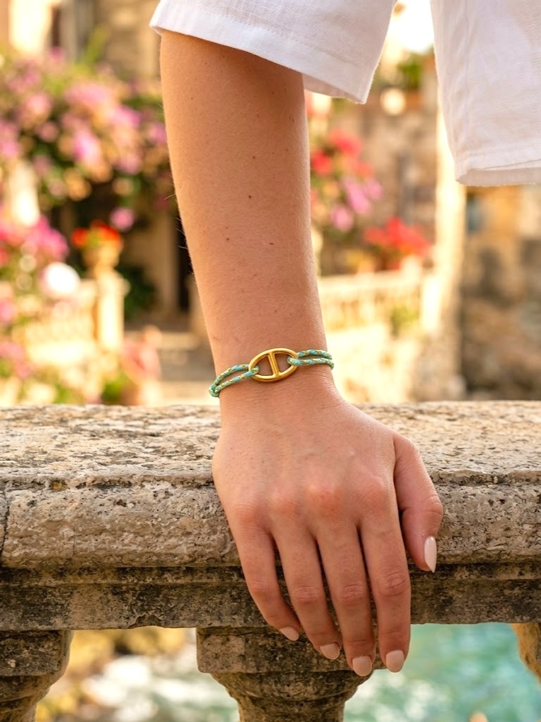 Bracelet Ayana Vert Turquoise