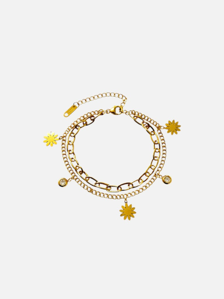 Bracelet Soleil Fleuri