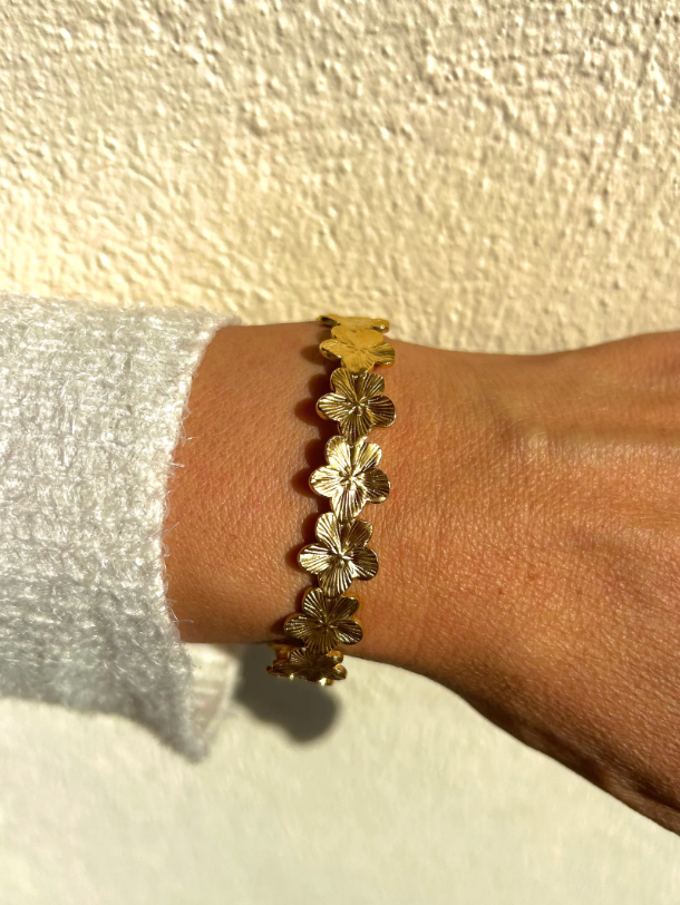 Bracelet Golden Bloom