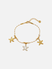 Bracelet Étoile Blanche