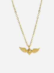 Collier Cœur Ailé