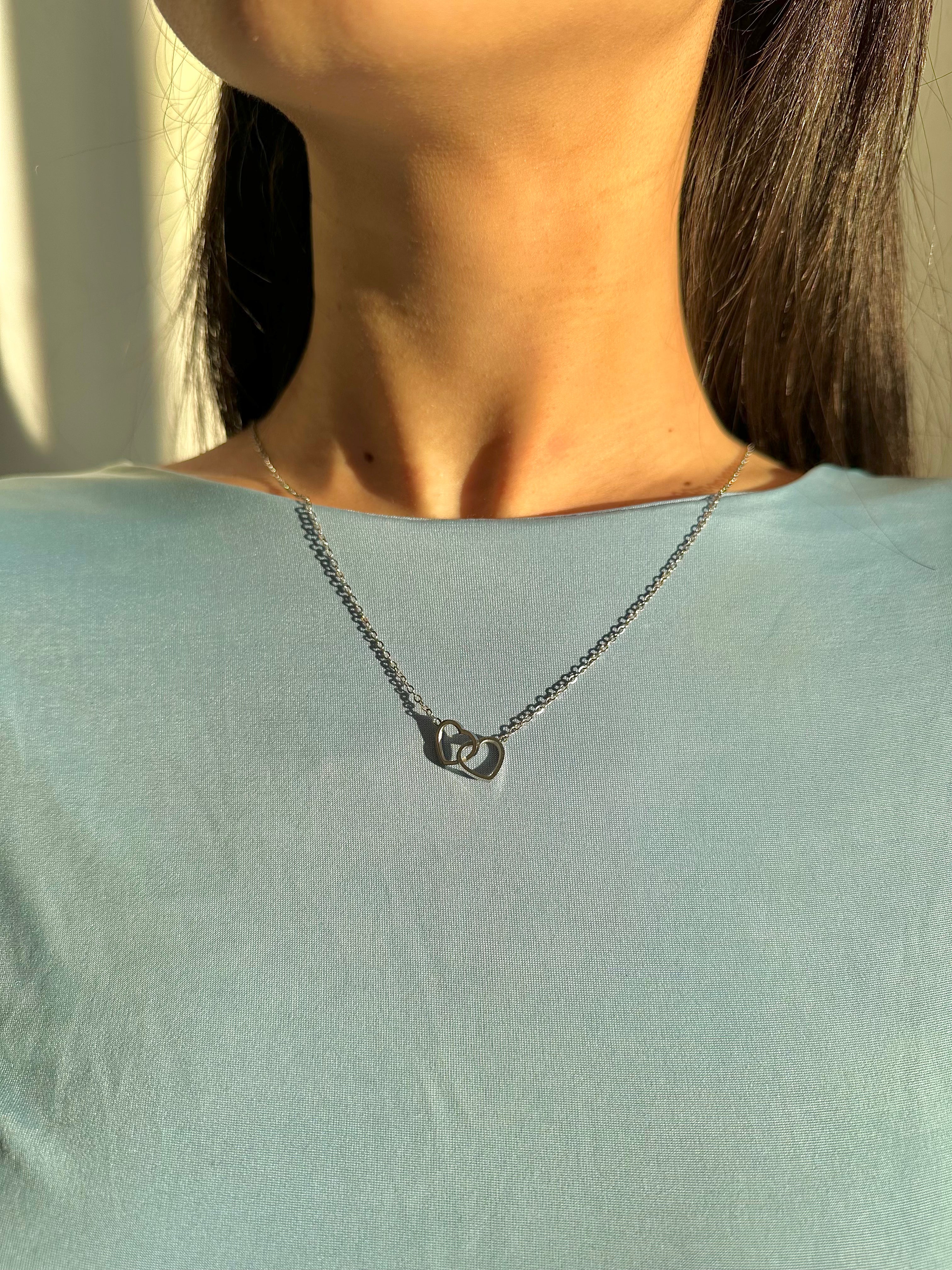 Collier Double Amour