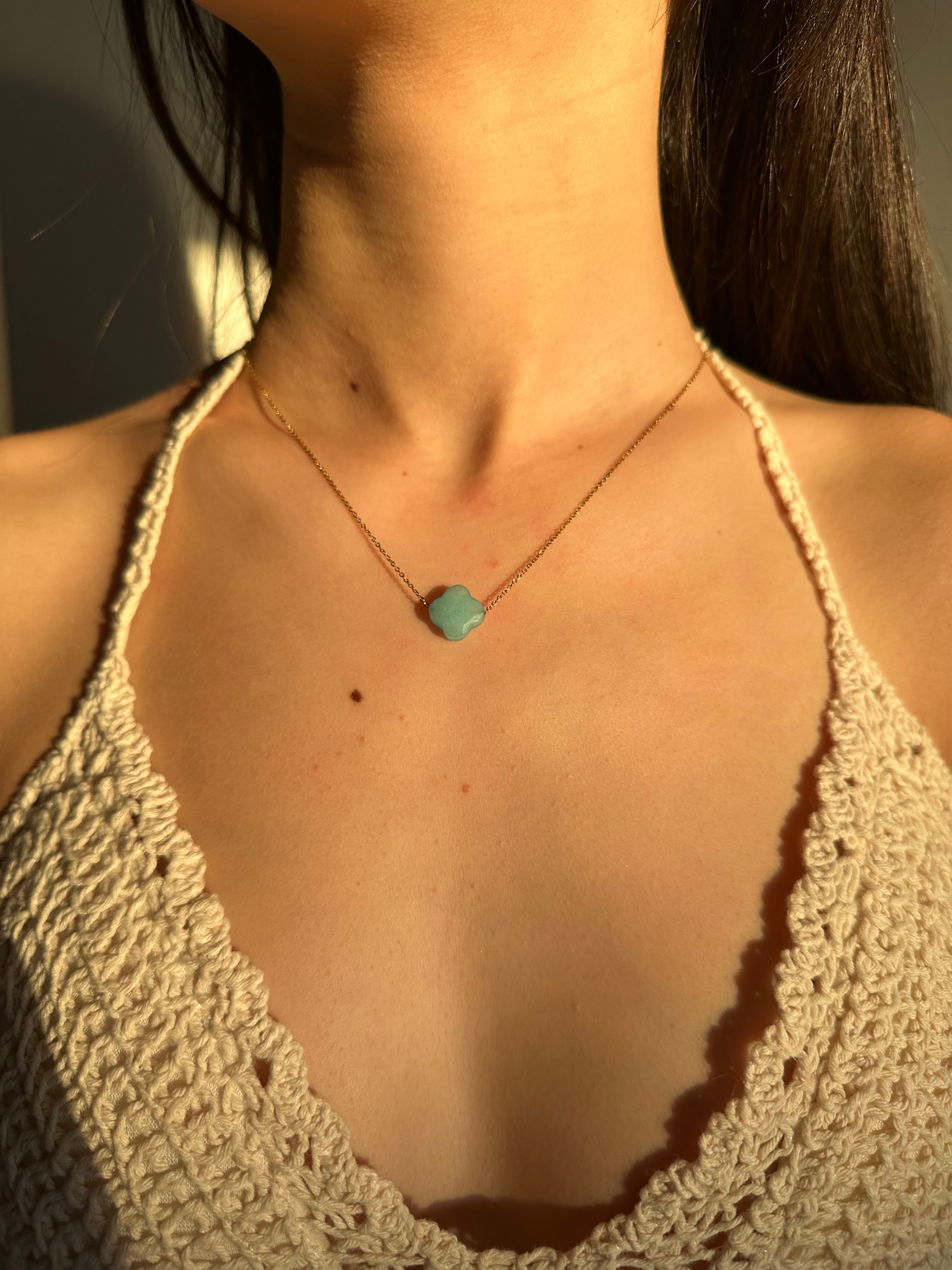 Collier Azur Élégant