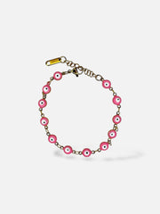 Bracelet Œil Rose