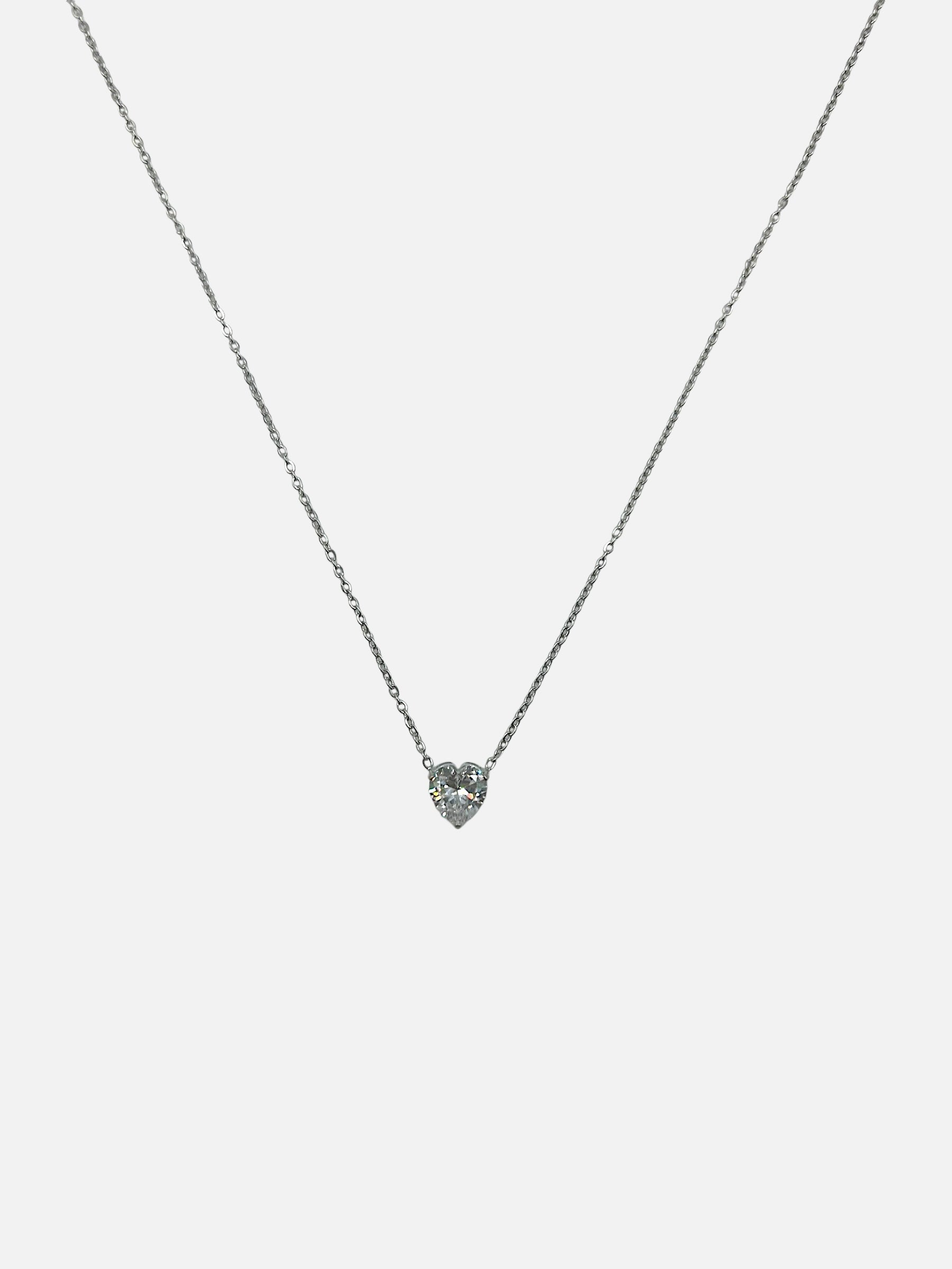 Collier Crystal Heart