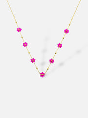 Collier Fleurs Éclatantes