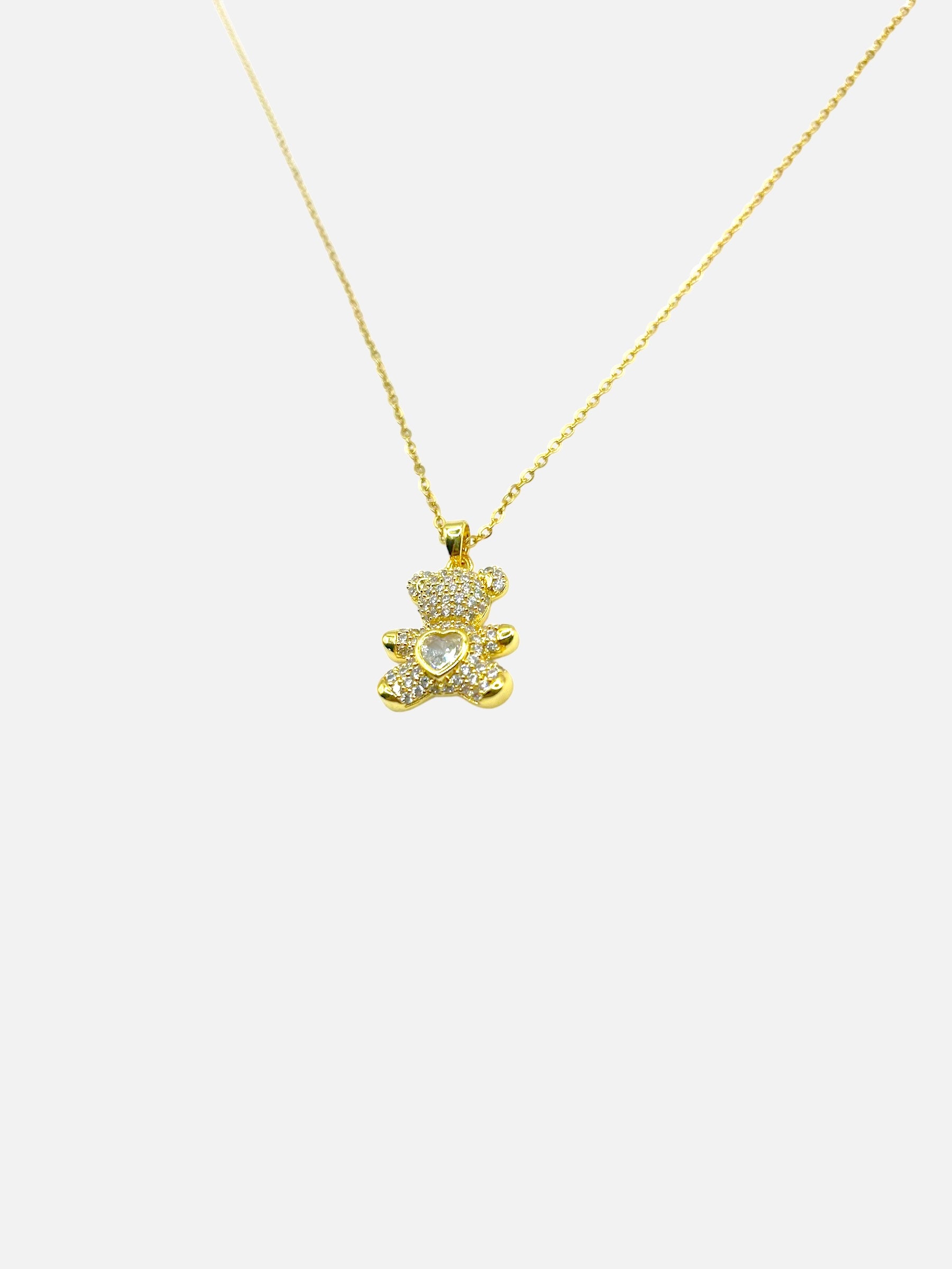 Collier Nounours Blanc