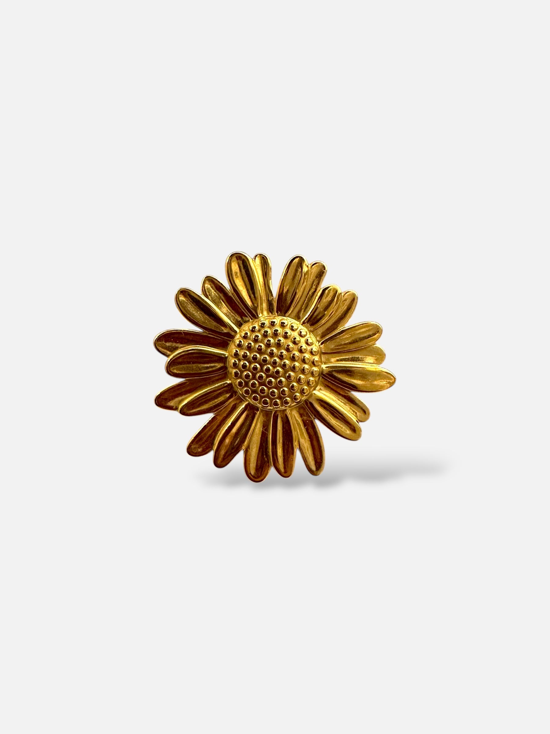 Bague Tournesol Doré