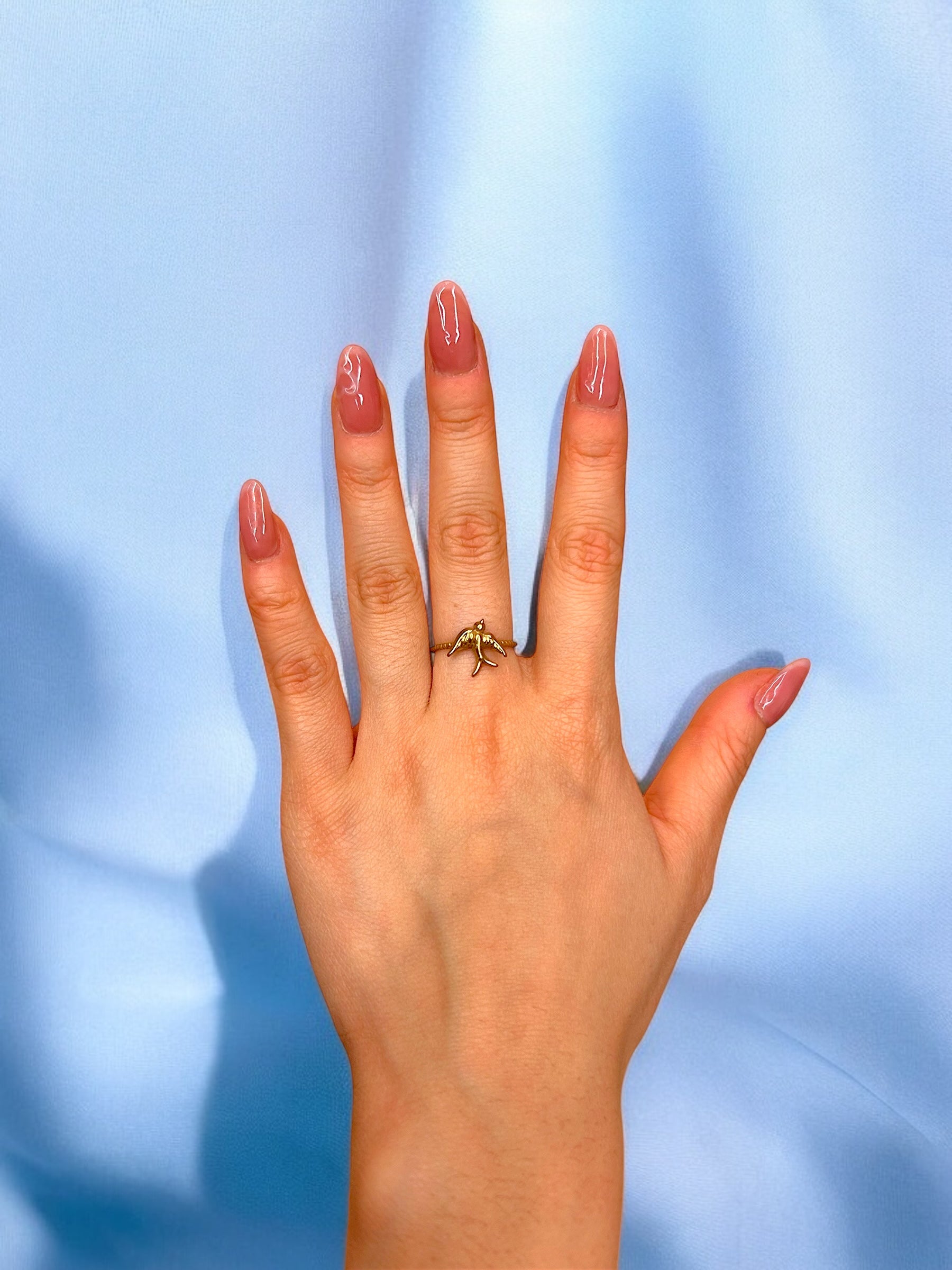 Bague Hirondelle Dorée