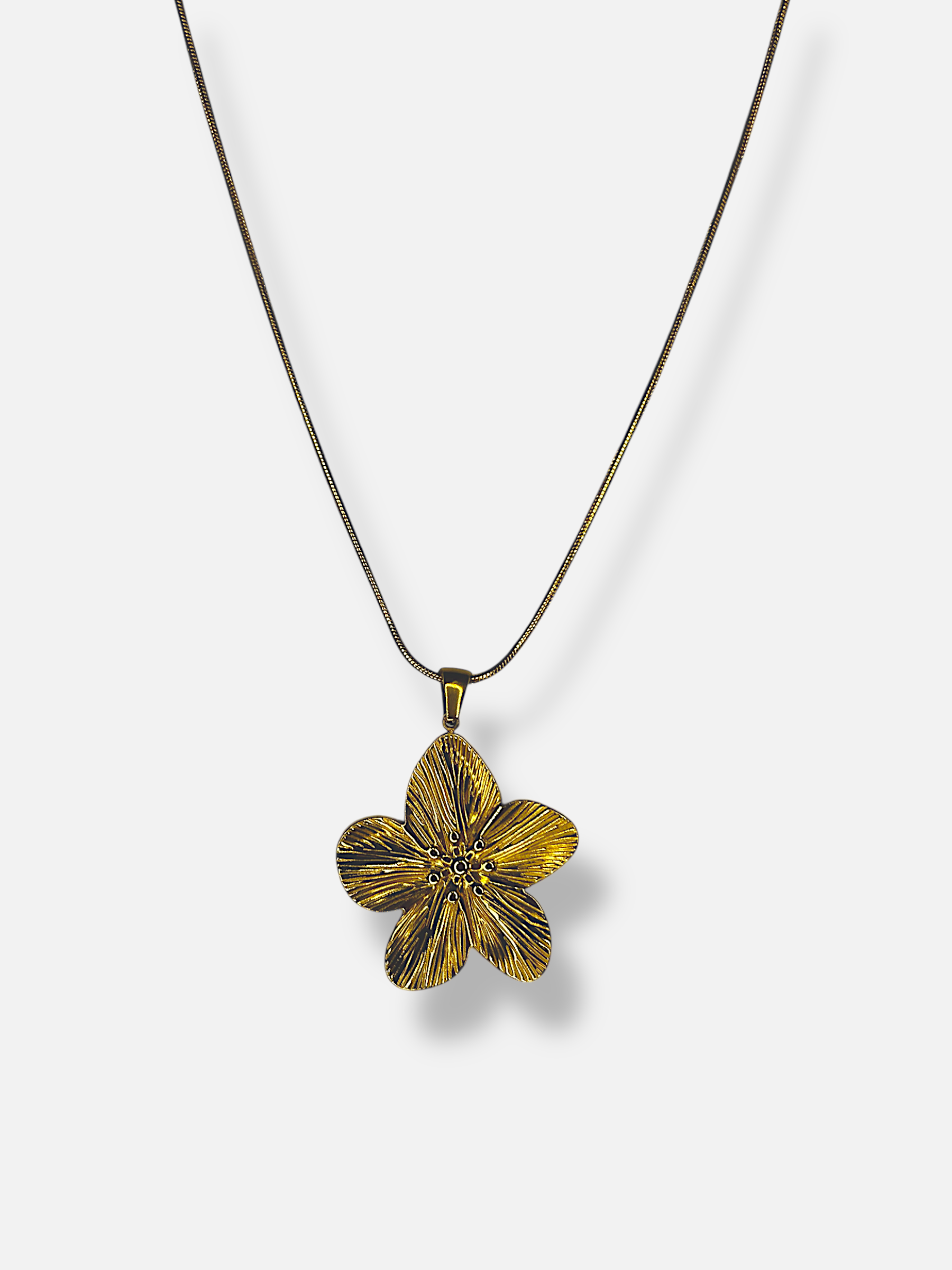 Collier Fleur d’Or Antique