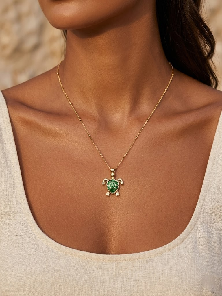 Collier Kaimana Vert