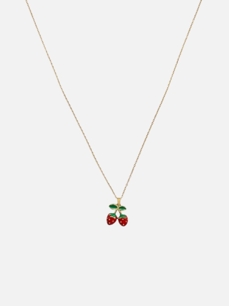 Collier Fraise des Bois