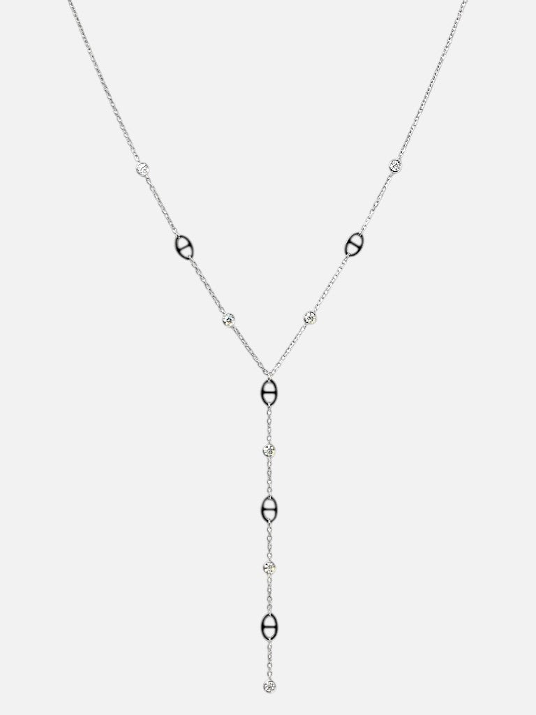 Collier Riviera Argenté